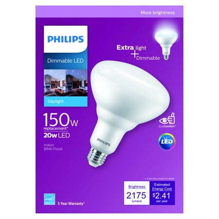 Philips LED BR40 E26 DL 150W 558056